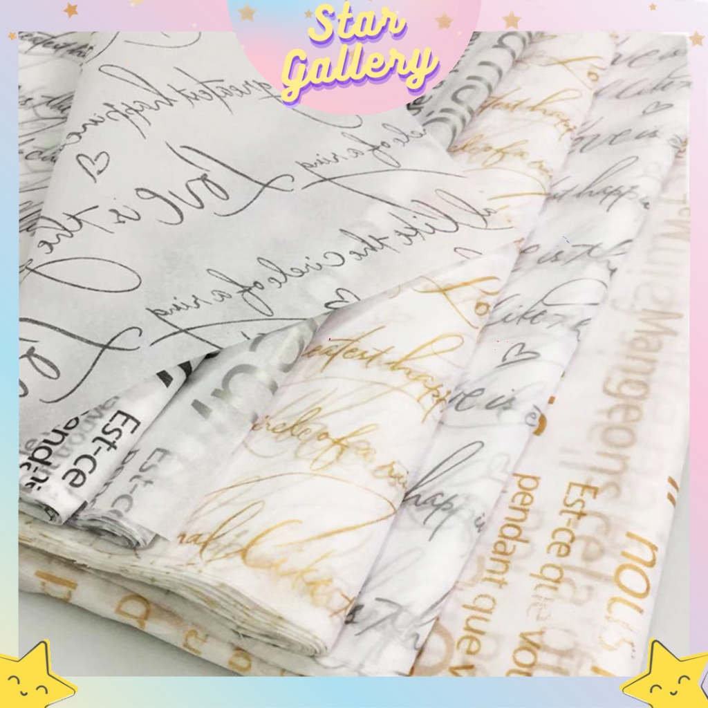 

Kertas Buket Bunga Tissue Wajik Motif Flower Wrapping Paper Wajik Cellophane KB6302 KB6303