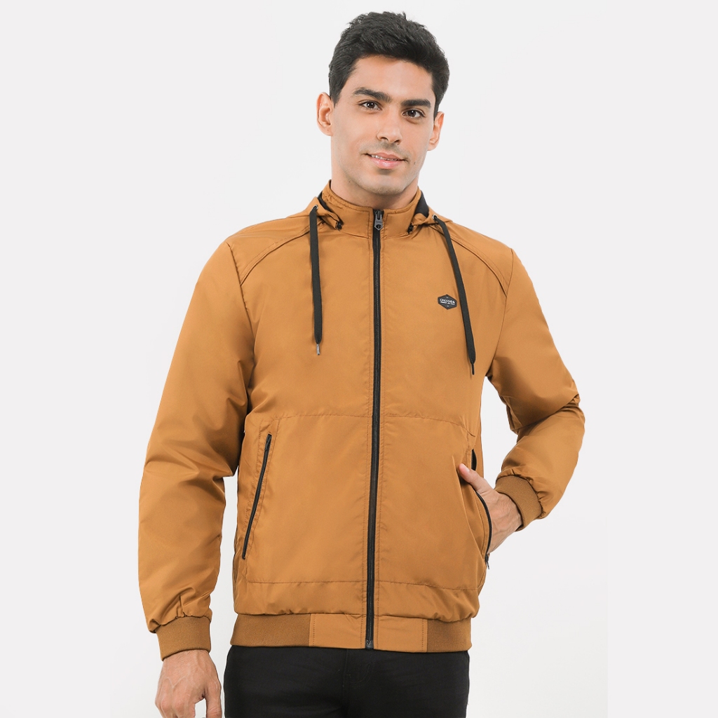 Cressida The Next Level Jaket Hodie Windbreaker Kuning Pria RB133K