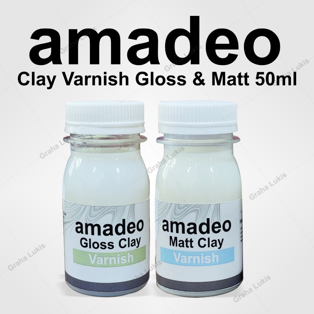 

Amadeo Clay Varnish Gloss / Matt 50ml