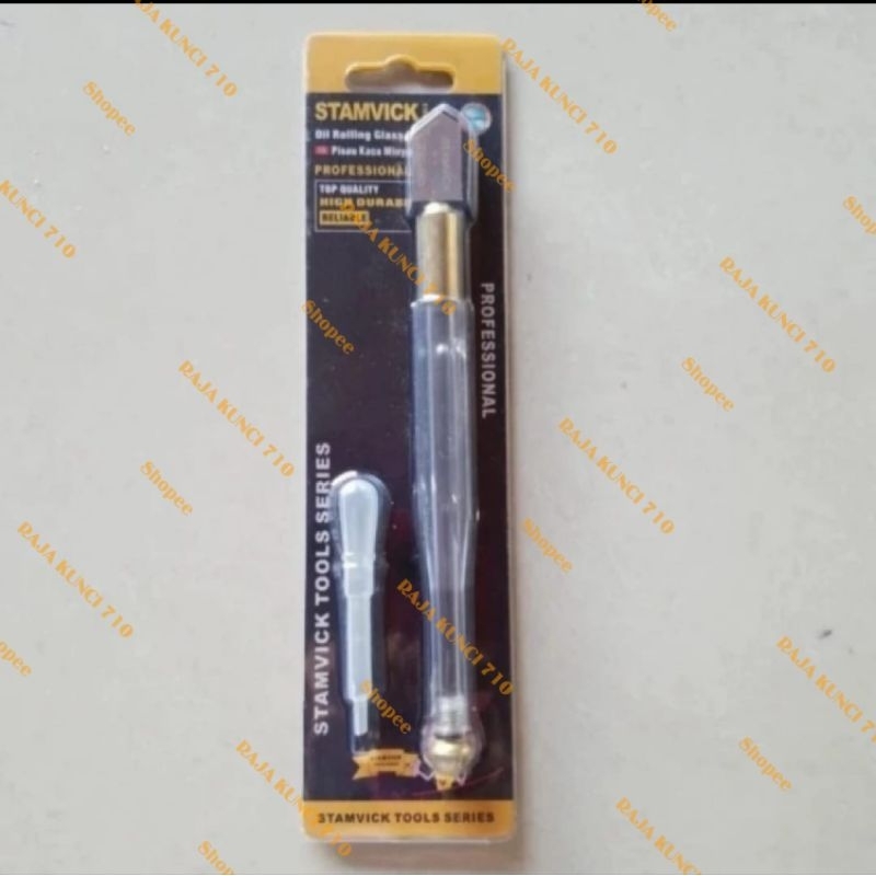 Pisau Potong Kaca Stamvick / Alat Pemotong Kaca dan Keramik