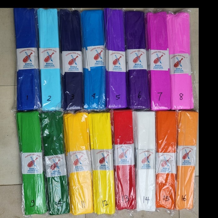 

Kertas Crep / Krep Lembaran Uk. 114x60