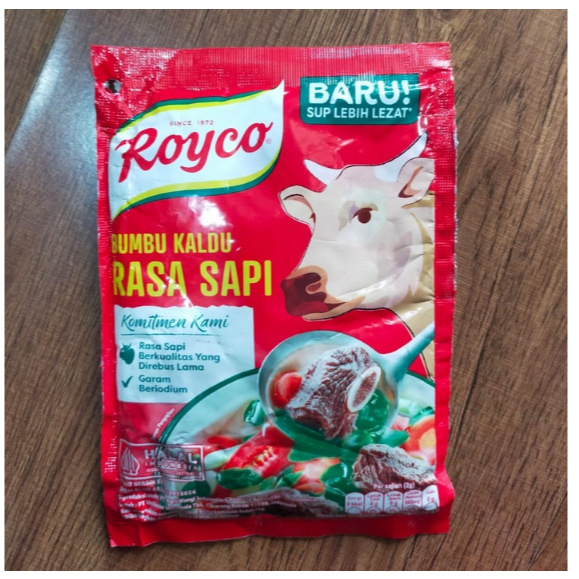 

Royco Penyedap Rasa Kemasan 94gr Varian Ayam dan Sapi