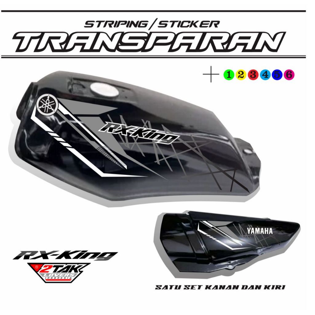 Striping Rx King Transparan || Striping Rx King || Striping Variasi Rx