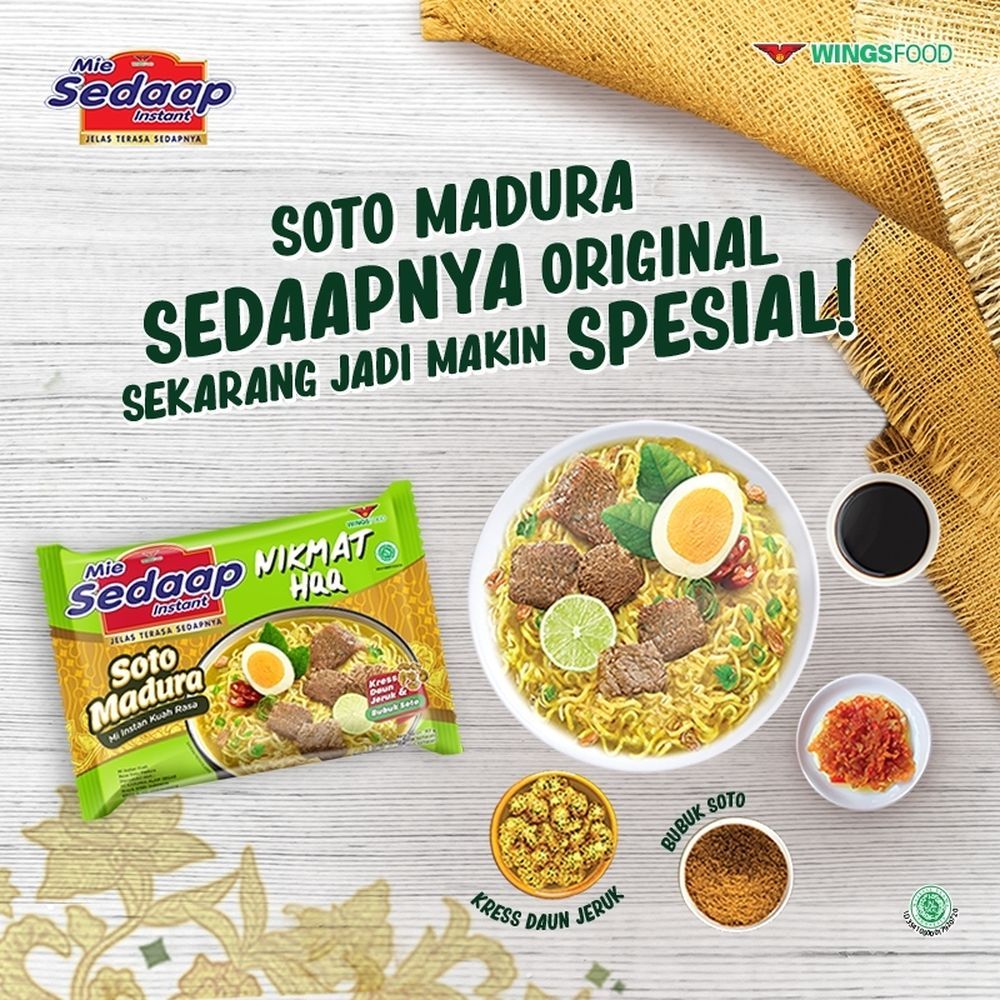 

MIE SEDAAP KUAH RASA SOTO MADURA ISI 5 BUNGKUS | PROMO MURAH