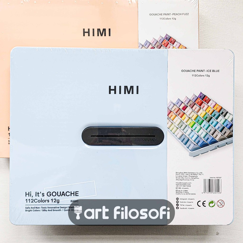

Miya Himi Gouache 112 Colors x 12g Cat Air Gouache SF6