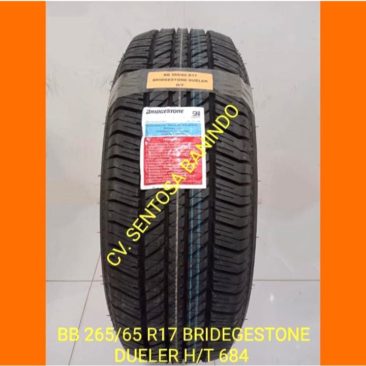 BAN BARU 265/65 R17 BS H/T D684