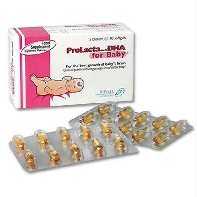 PROLACTA DHA FOR BABY - VITAMIN UNTUK PERKEMBANGAN OTAK BAYI