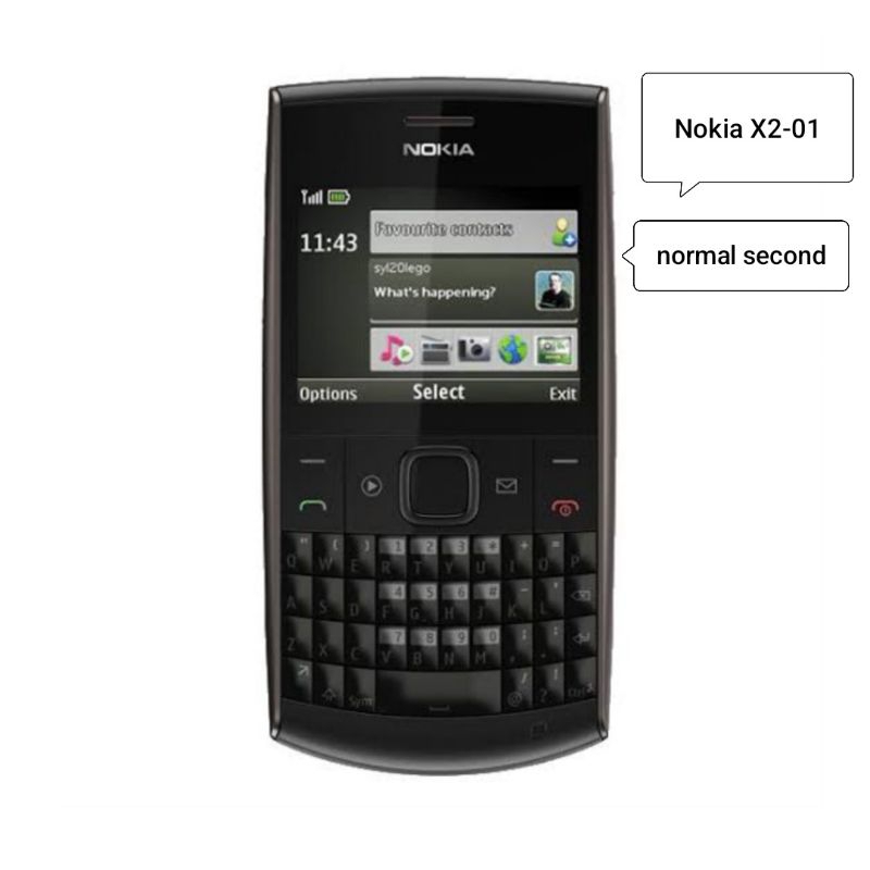 Nokia X2 - 01 RM-709 Normal Second