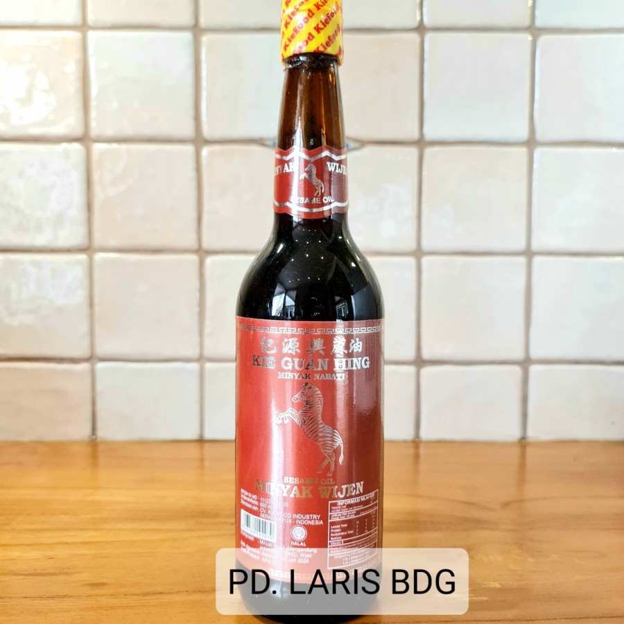 

MINYAK WIJEN CAP KUDA KIE GUAN HING 600ML (SESAME OIL)