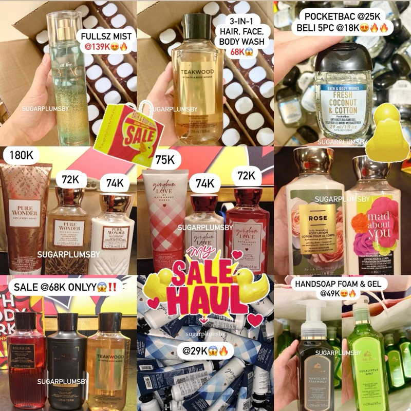 BBW SALE 85% Original Store Ber-BPOM