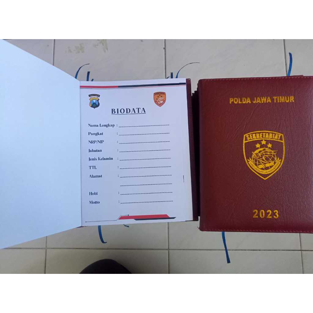 

OPEN ORDER CUSTOM Agenda Kerja Tempel Model Isi Jilid