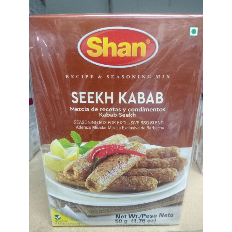 

Shan Seekh Kebab/Shan bumbu Seekh Kebab