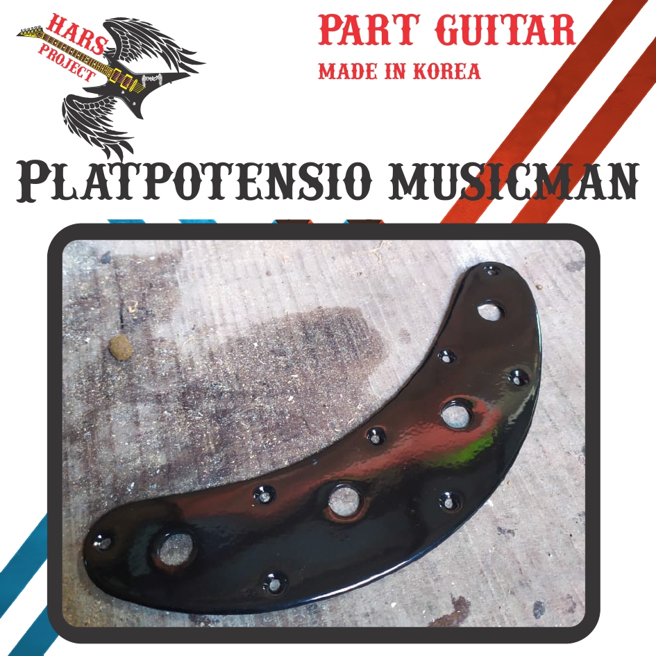 plat besi potensio sterling musicman plat potensio musicman (modifikasi)