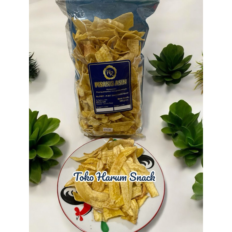 

KERIPIK PISANG ASIN 500gr
