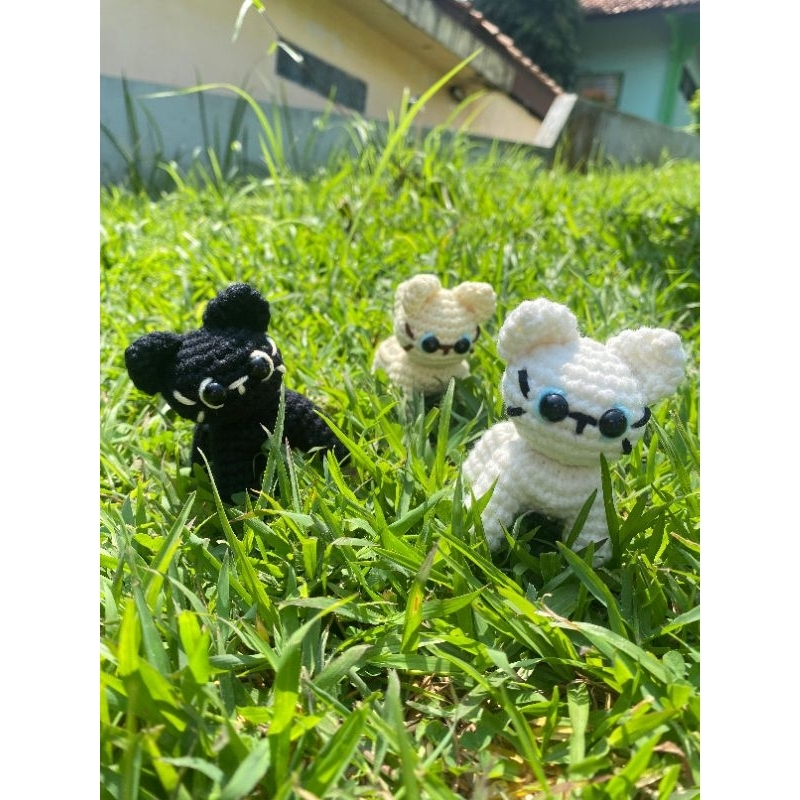 boneka rajut kucing
