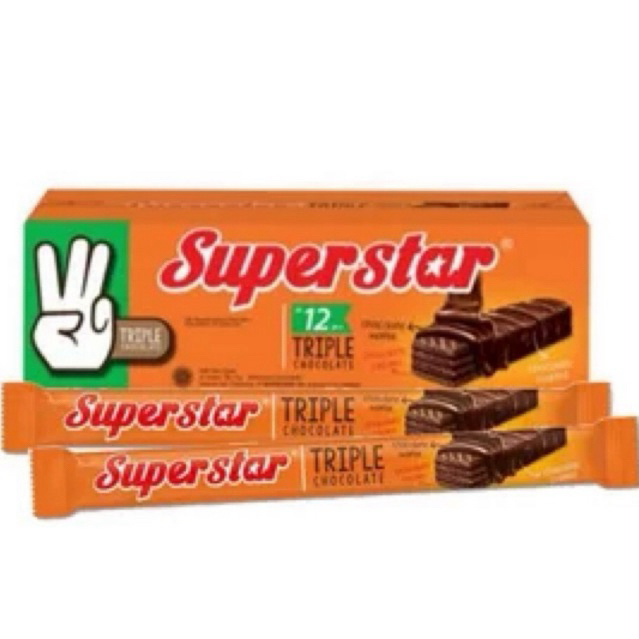 

Roma Superstar Wafer Coklat 20gr