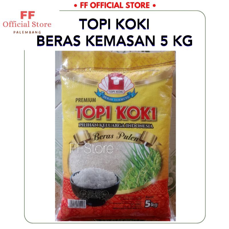 

(INSTANT) TOPI KOKI Beras Kemasan 5 KG