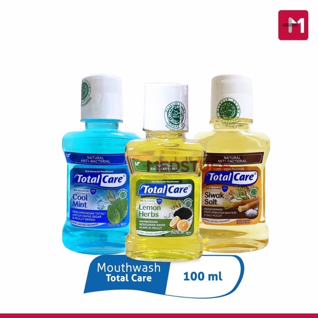 Total Care Mouthwash 100ml Total Care Obat Kumur Mouthwash Gargle