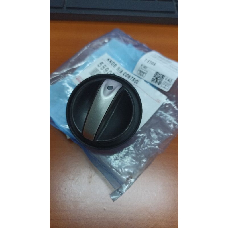 Knob AC Etios Valco knop original toyota