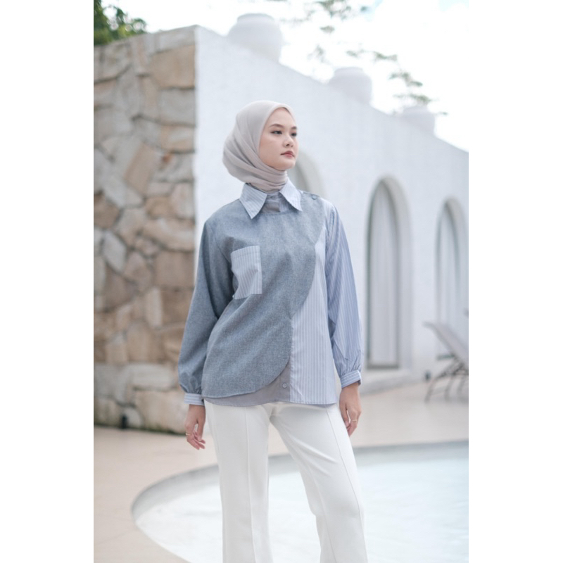 Dya id - JULY TOP Pakaian blouse wanita