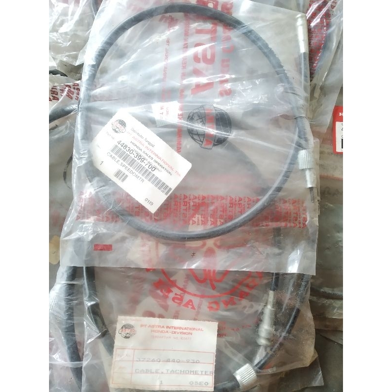 Kabel tali tachometer rpm speedometer kilometer Honda Gl100 Gl125 Gl 100 125 Orisinil