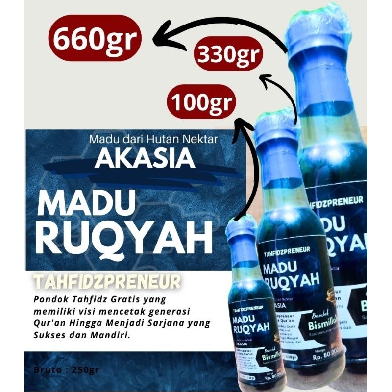 

Madu Akasia Ruqyah Tahfidzpreneur (Best Seller)