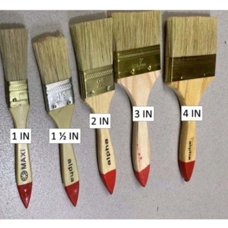 

Kuas Cat gagang kayu/ Kuas Cat makanan/ Kuas Bakaran / Kuas serbaguna