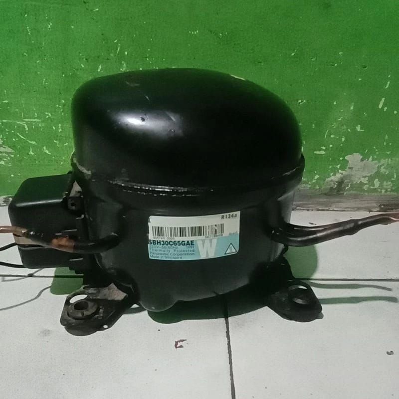 KOMPRESOR KULKAS 1 PINTU ORI BISA UNTUK SEMUA MEREK  # COMPRESOR 1/8 PK # MESIN KULKAS SATU PINTU KO