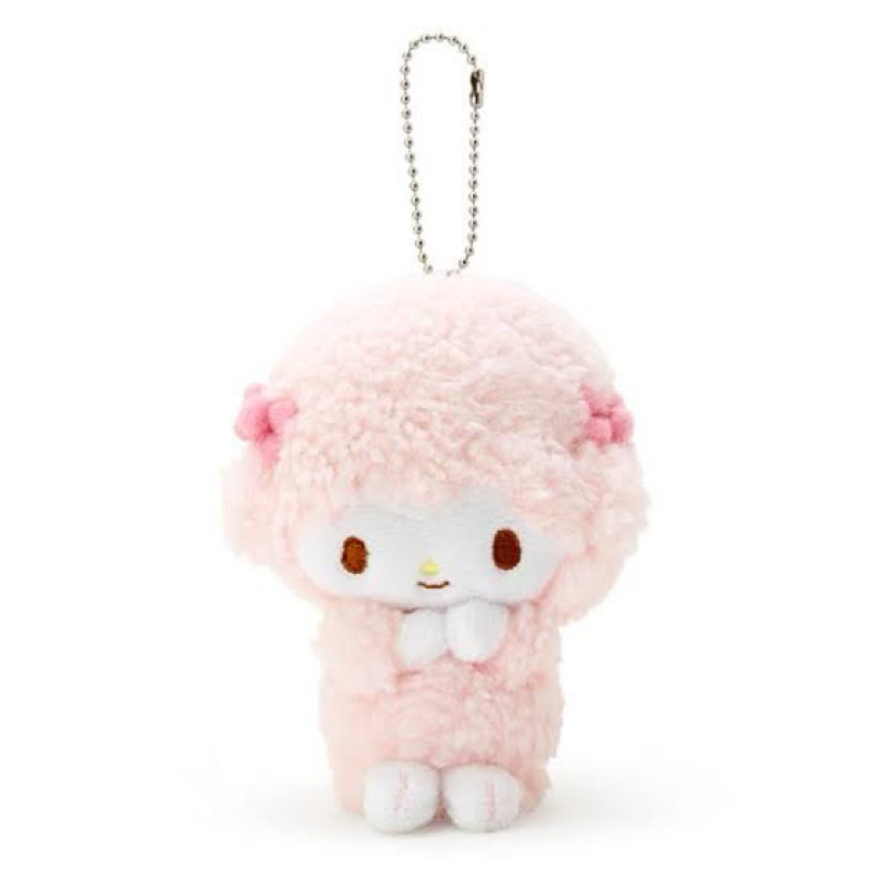 Sanrio X Keychain Sweet Piano Plush 11 cm Pink Doll Boneka Gantungan Kunci Jepang Import Original Ja