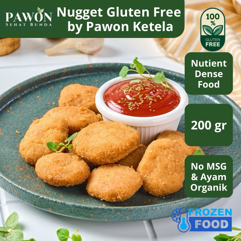 

Cheesy Chicken Nugget Gluten Free Organik Pawon Ketela