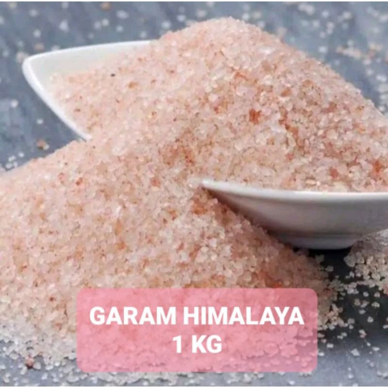 

1 Kg Garam Himalaya Origunal Asli 100% dari Pegunungan Himalaya