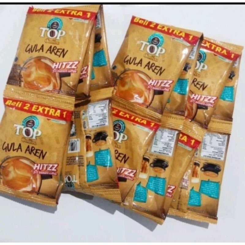 

Top Coffe gula aren renceng isi 15 sachet