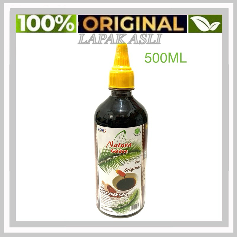 

Gula Aren cair 500ml Original Natura Golden