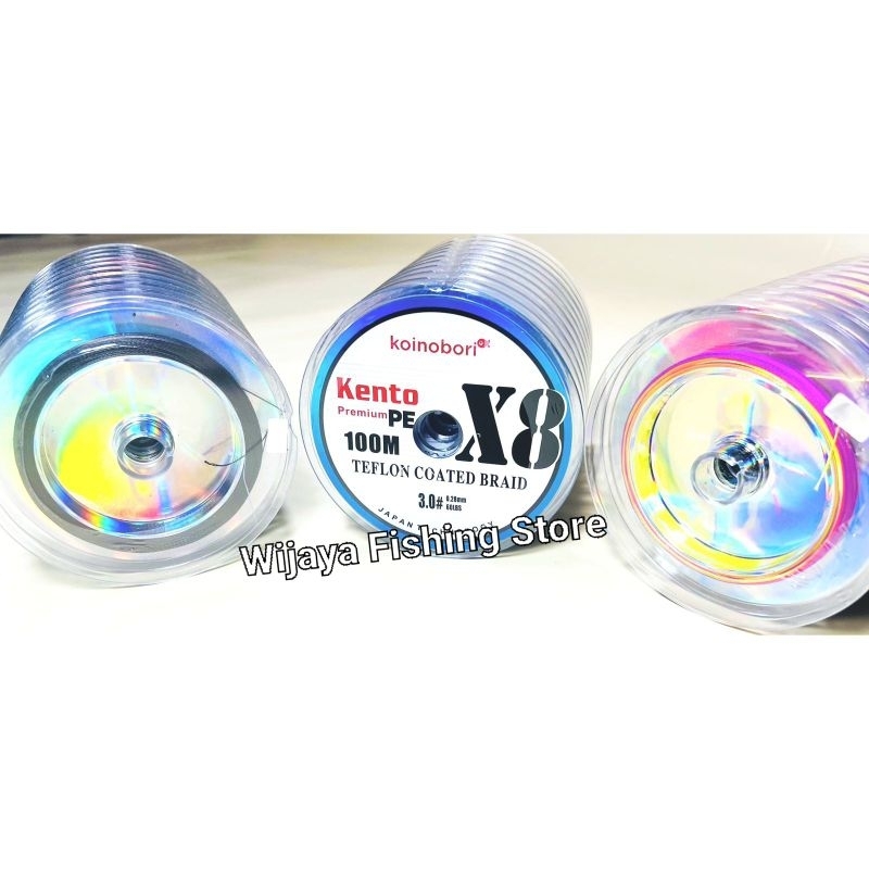 Senar Pancing PE Koinobori Kento x8 100 meter connecting