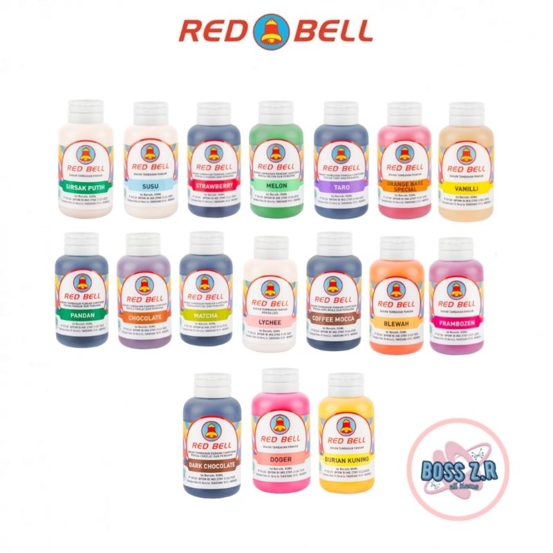 

Red Bell Pasta 55ml ALL VARIANT RASA