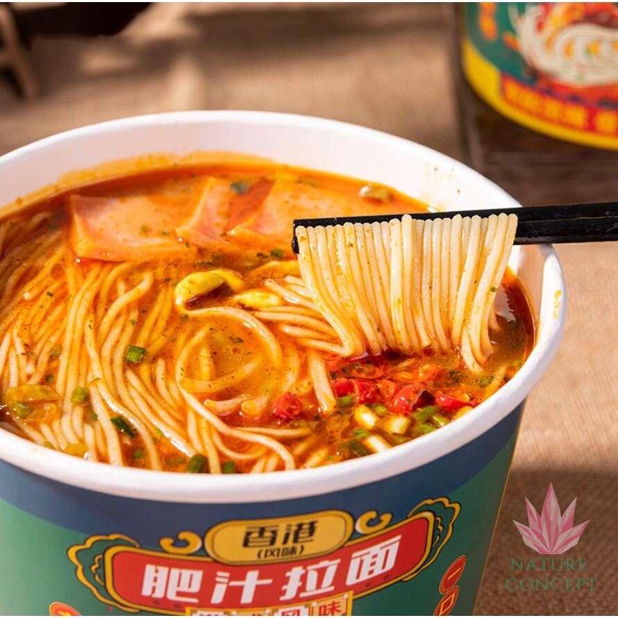 

PRODUK TERBARU NEW Bihun Mie Hai Chi Jia Fei Zhi Juicy Fatty Hongkong Flavour Edition