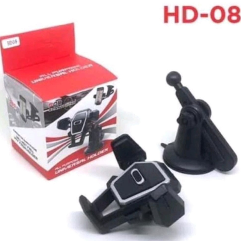 Phone Holder Mobil HD 08 Untuk HP / Car Holder Tatakan GPS Car Hp Holder Gps Buat HP Di Mobil