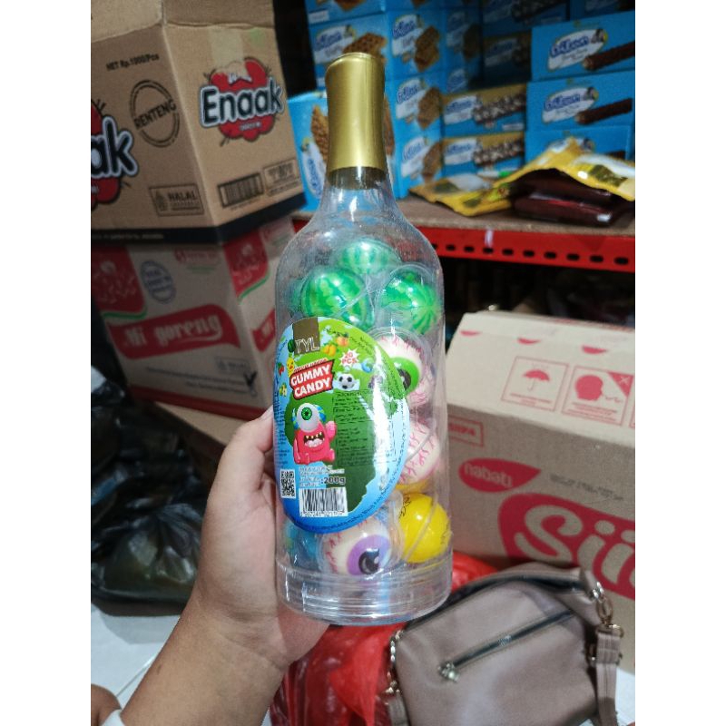 

Permen Lunak Toples Botol lucu