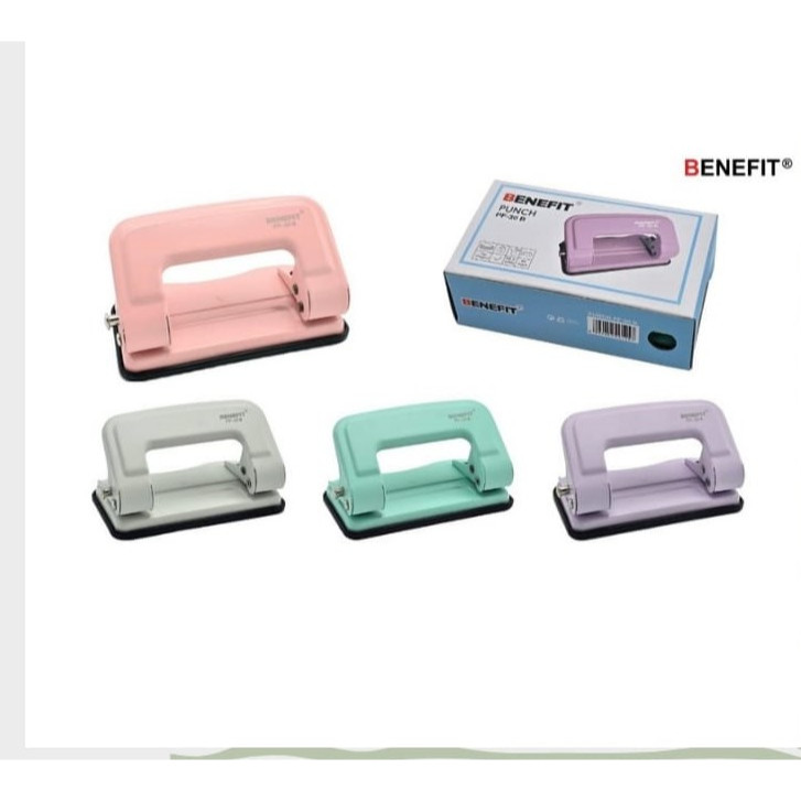 

Pembolong Kertas Punch Macaron Seriest Soft Pastel Color No.30 ( 10's )