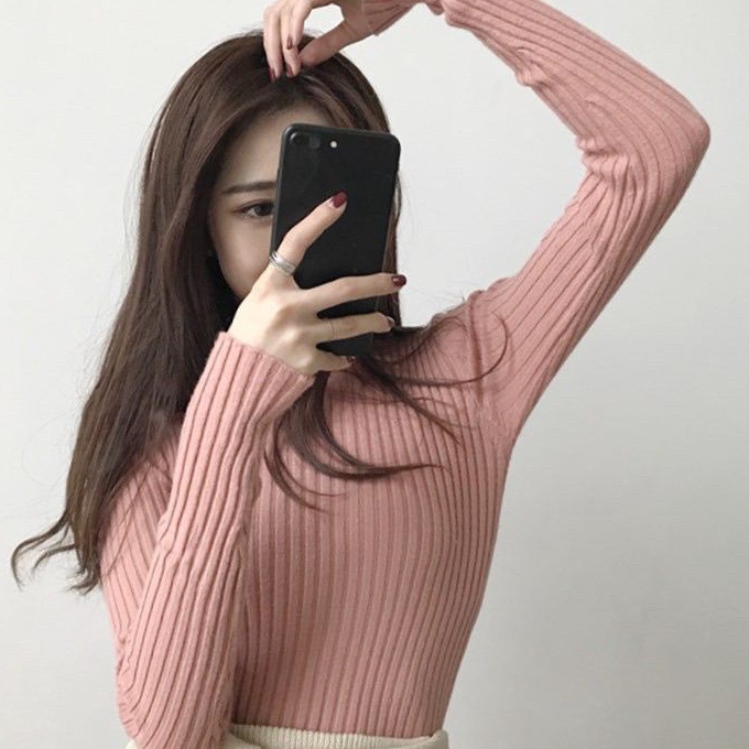 KF7 INNER RAJUT  BAJU WANITA  BAJU RAJUT WANITA  INNER  ATASAN RAJUT  ATASAN RAJUT WANITA  GFS RJT N