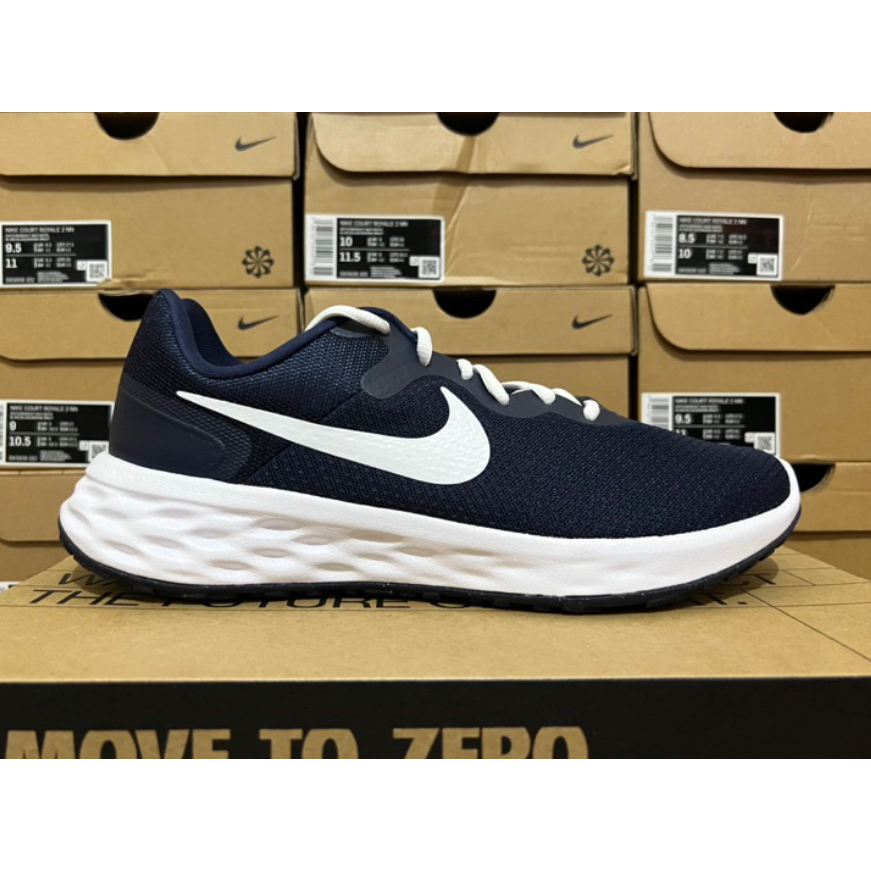 Sepatu Running Nike Revolution 6 Next Nature Midnighgt Navy DC3728-401 Original BNIB