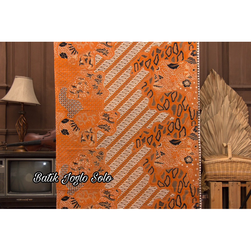 Kain Batik Solo TANTRA KUNING Bahan Rok / Bahan Rok Lilit / Bahan Rok Span / Bahan Tunik / Bahan Gam