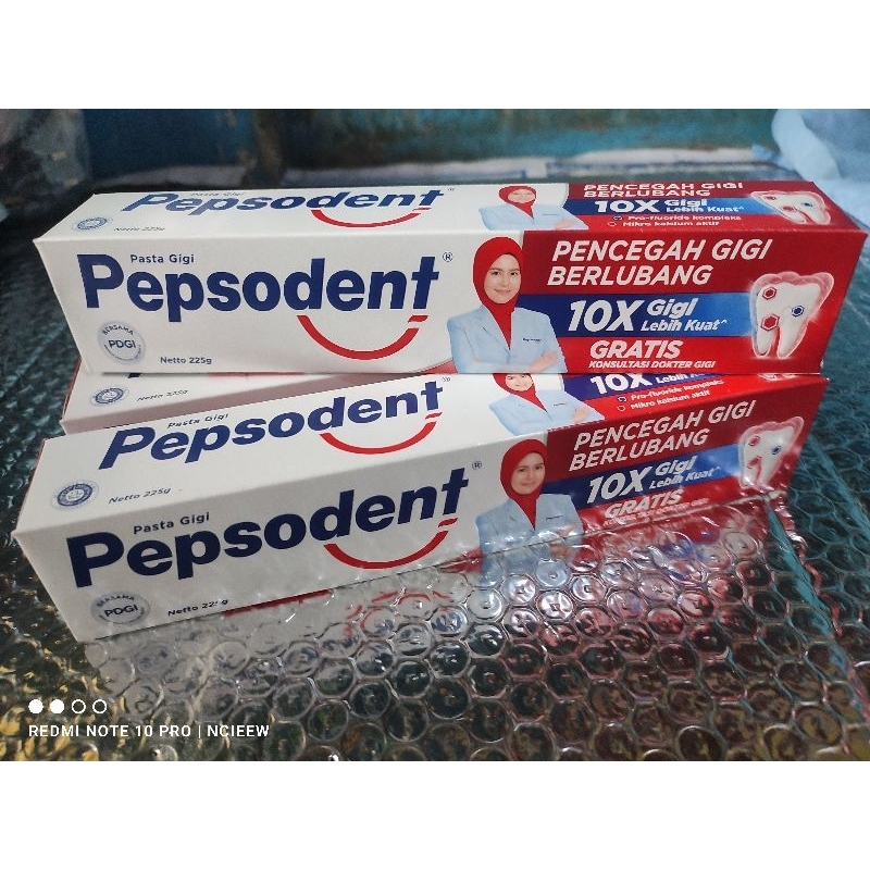 PEPSODENT Pasta Gigi 225gr BESAR