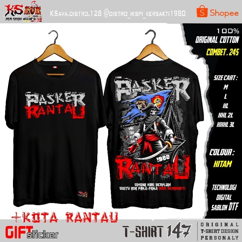 KAOS IKSPI T-S 147 PASKER KOTA RANTAU (Wajib KTA/Chat Toko)