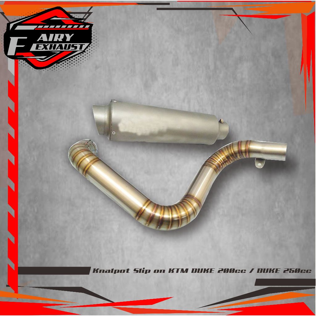 KNALPOT SLIP ON KTM DUKE 200cc / DUKE 250cc