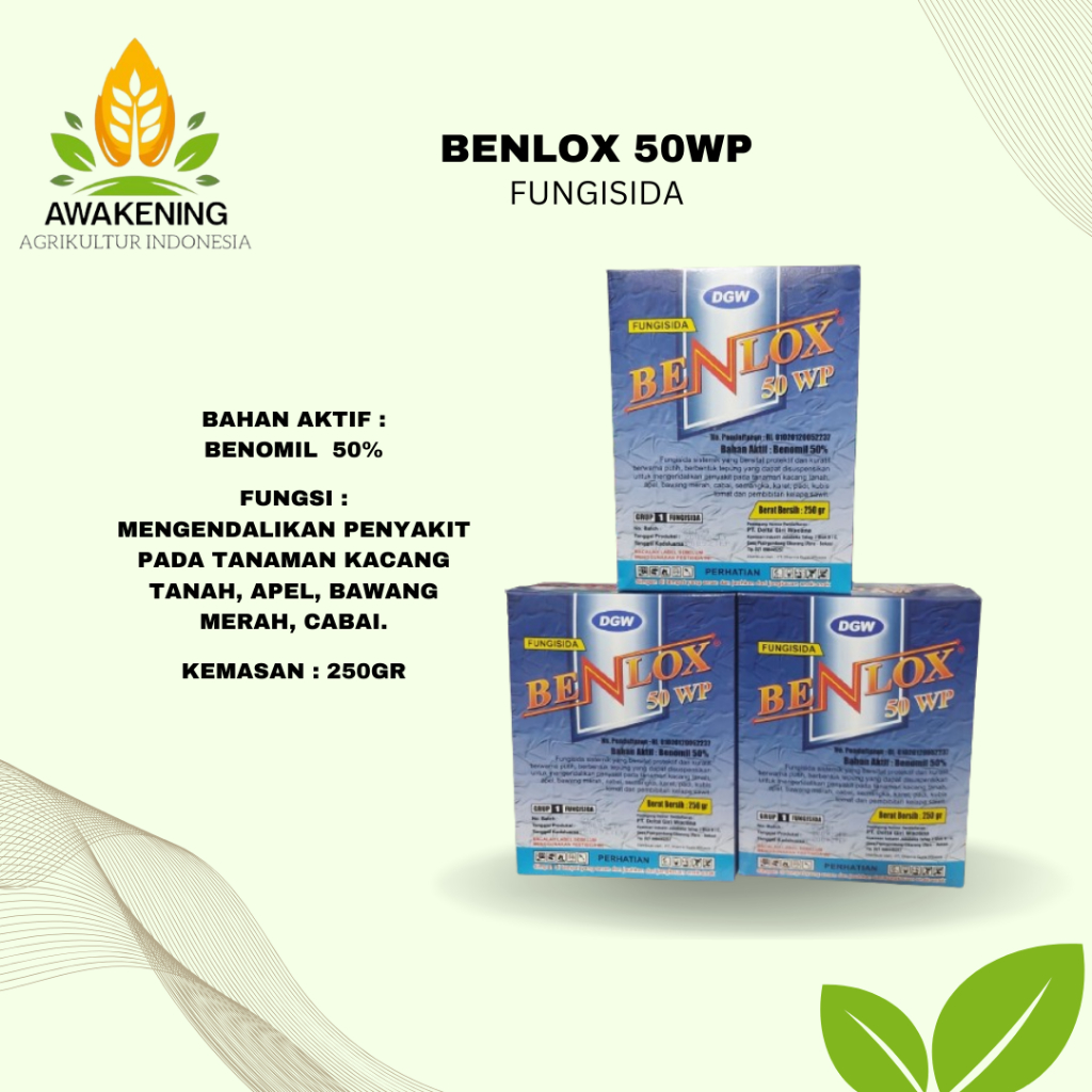 BENLOX 50WP 250GRAM FUNGISIDA