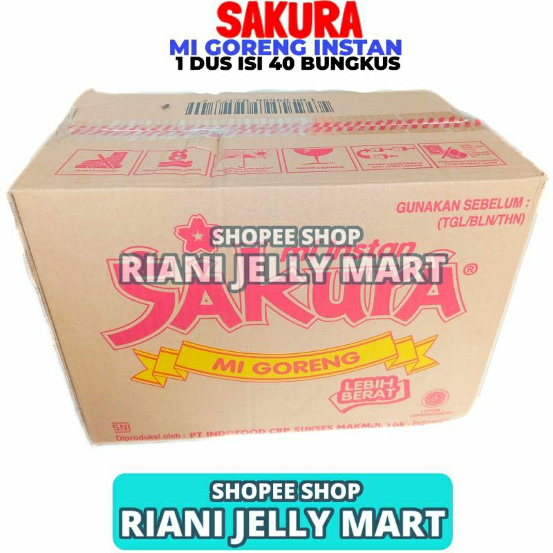 

Mie Sakura 1 Dus Isi 40 Bungkus Mie Goreng Instan