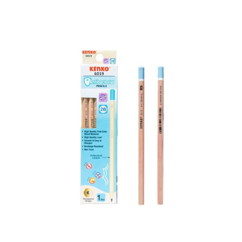 

PENSIL 2B 6019 ANTIBACTERIAL KENKO