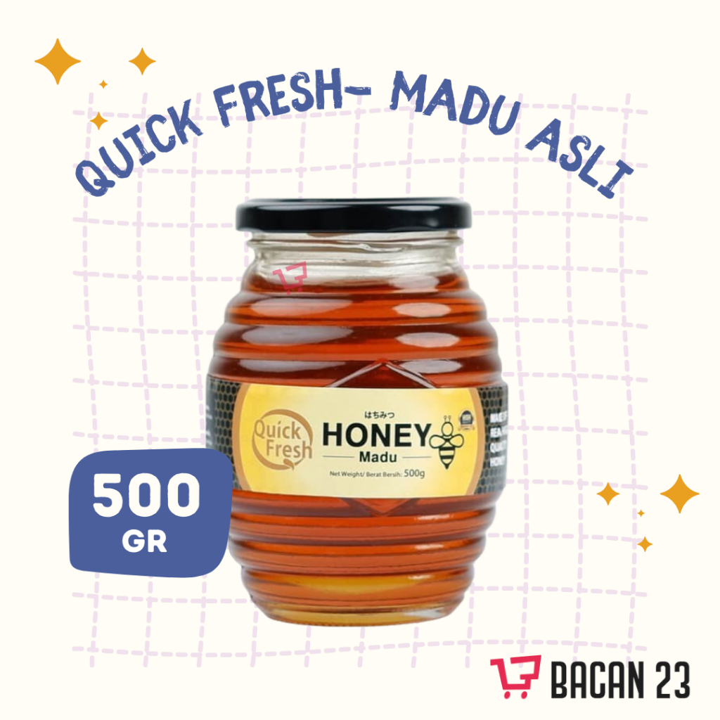 

Madu Quick Honey (500 gr) Madu Asli