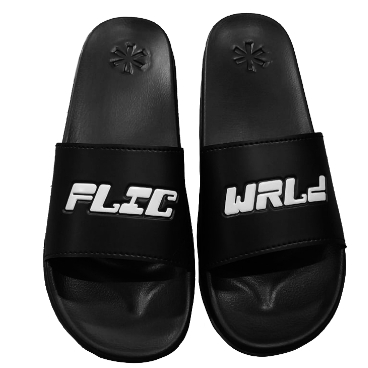 FLICWORLD Slip On Sandal Black